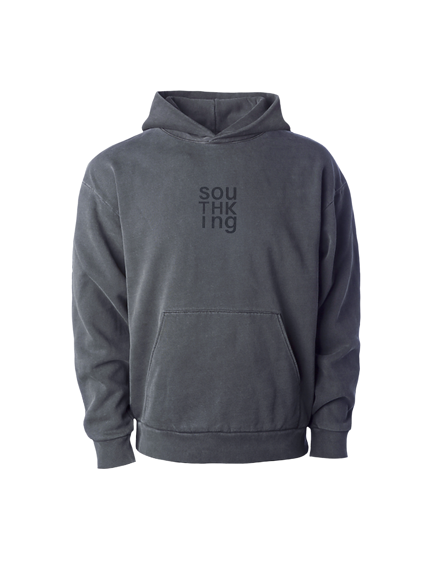 black pigment hoodie