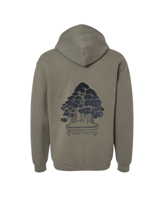 bonsai zip-up hoodie